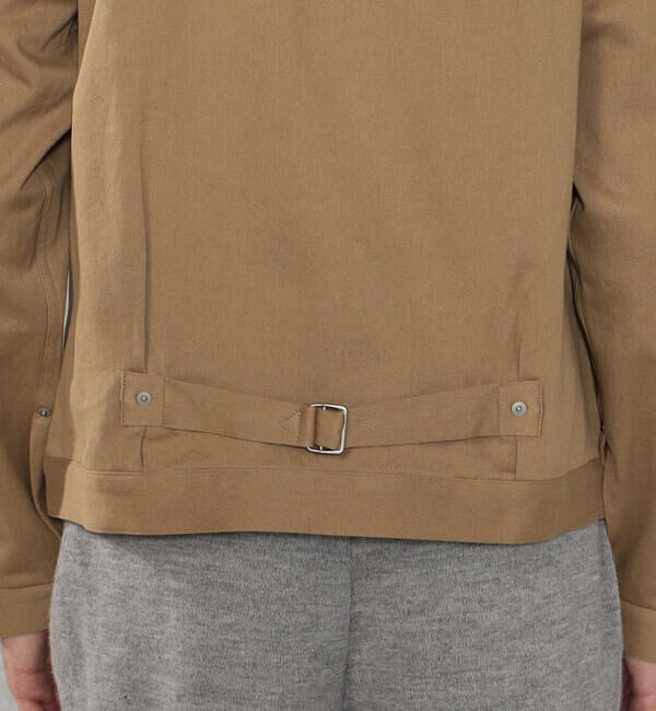 GALERIE VIE「オーガニックコットンツイル ブルゾン」|ブルゾン・スタジャン|