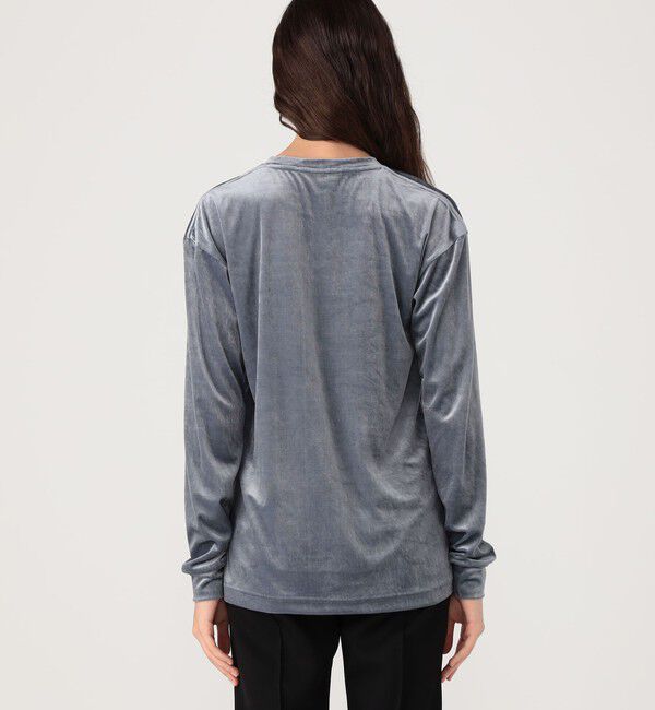 BACCA「ベロアジャージー オーバーカットソー」|Tシャツ・カットソー|