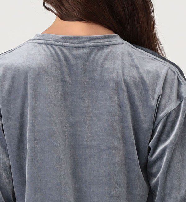 BACCA「ベロアジャージー オーバーカットソー」|Tシャツ・カットソー|