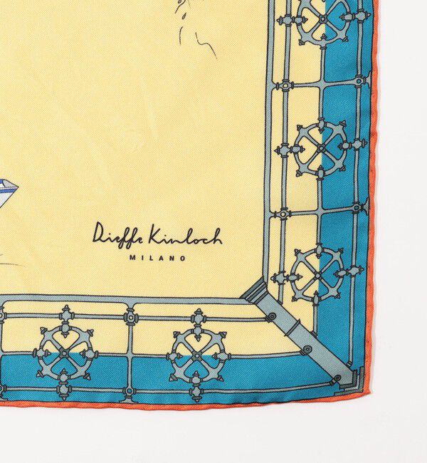 TOMORROWLAND GOODS「Kinloch シルクプリント スカーフ」|バンダナ・スカーフ|