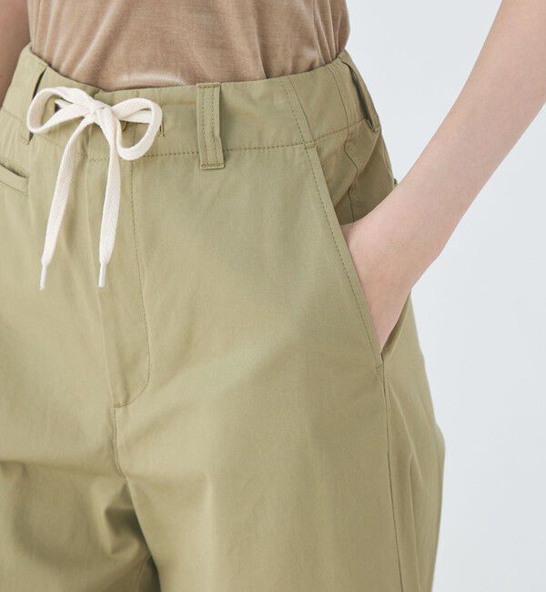 MACPHEE「コットンサージ ドローストリングパンツ」|その他|
