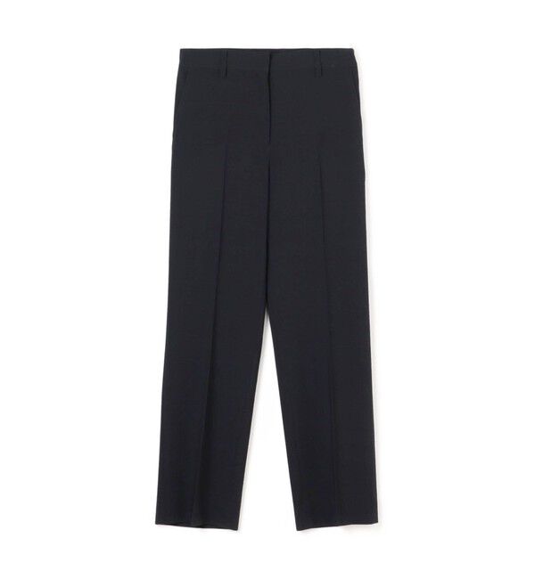 BACCA「シアサッカー スリムストレートパンツ」|チノ|69 ネイビー