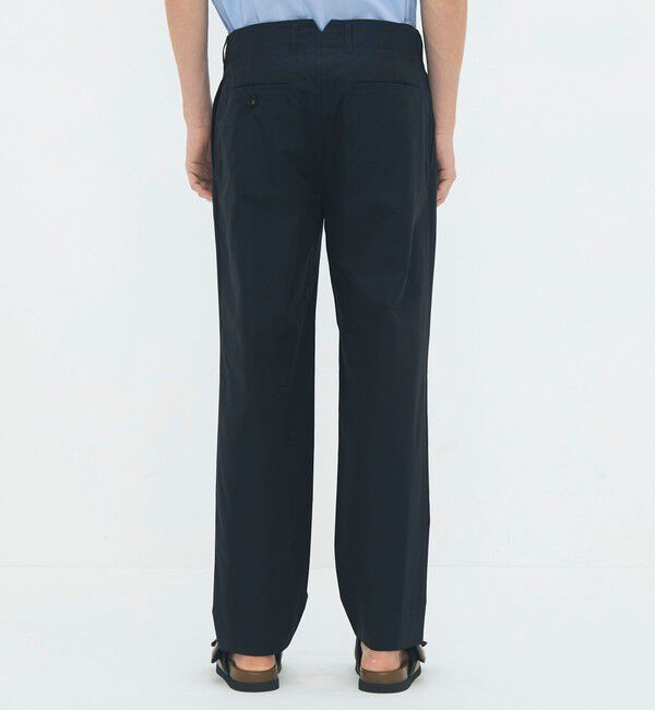 CABaN「CABaN シャトルポプリン 1タックパンツ」|チノ|