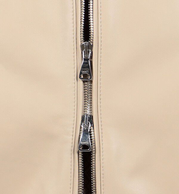 TOMORROWLAND MENS「【別注】 EMMETI ラムレザー シングルライダースブルゾン」|ブルゾン・スタジャン|