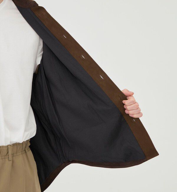 GALERIE VIE「プライムヌバック シャツブルゾン」|ブルゾン・スタジャン|