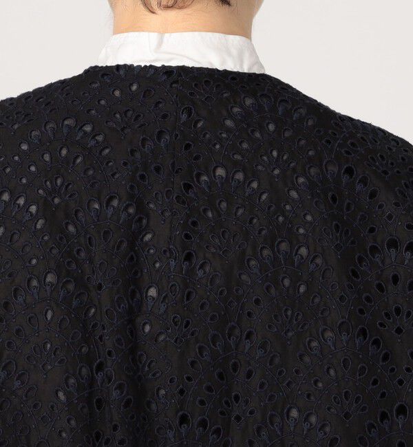 TOMORROWLAND collection「ピーコックエンブロイダリー ジップアップブルゾン」|ブルゾン・スタジャン|