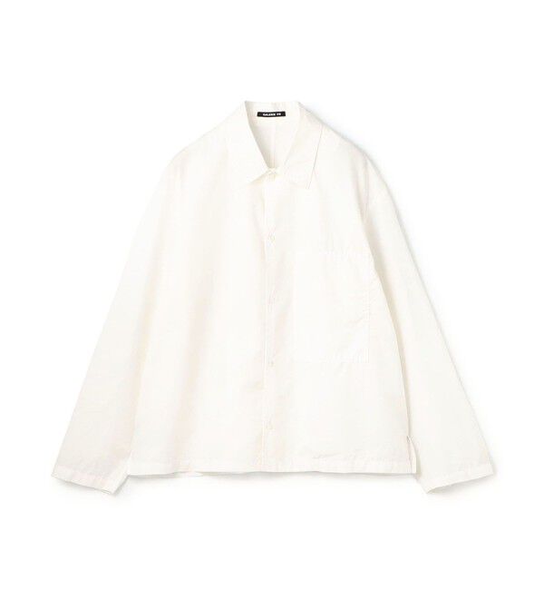 GALERIE VIE「クリスプライトコットン シャツブルゾン」|ブルゾン・スタジャン|11 ホワイト