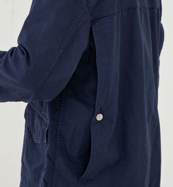 GALERIE VIE「ノンマーセライズドコットン ハンティングジャケット」|ブルゾン・スタジャン|