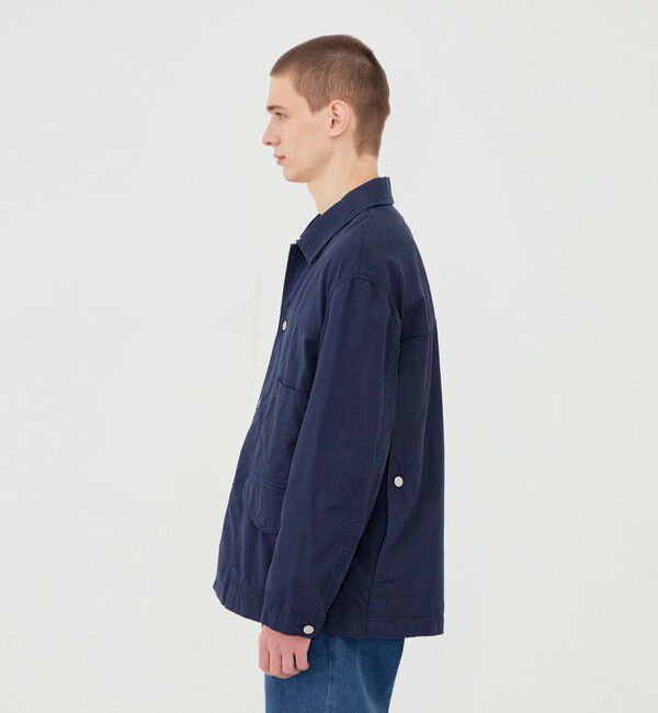 GALERIE VIE「ノンマーセライズドコットン ハンティングジャケット」|ブルゾン・スタジャン|