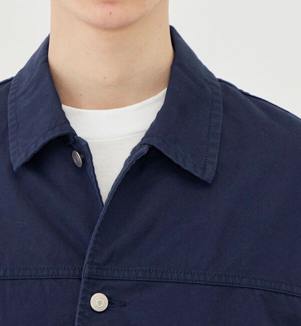 GALERIE VIE「ノンマーセライズドコットン ハンティングジャケット」|ブルゾン・スタジャン|