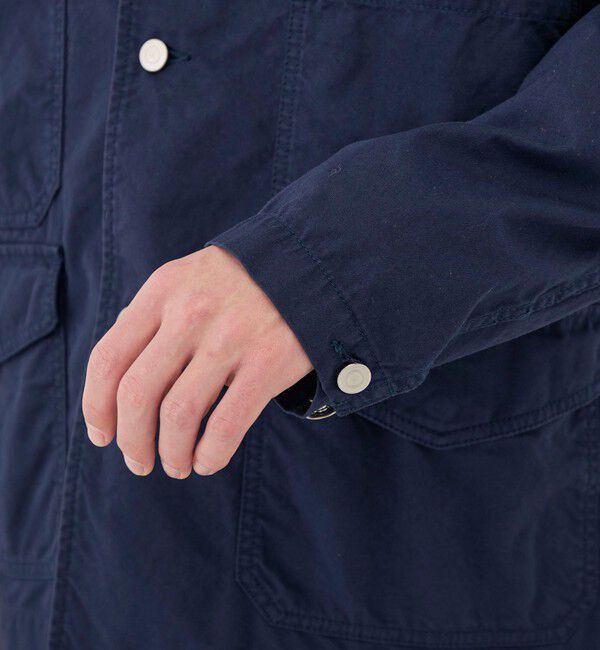 GALERIE VIE「ノンマーセライズドコットン ハンティングジャケット」|ブルゾン・スタジャン|