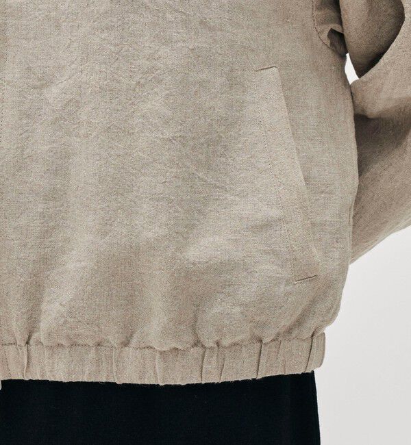 JAMES PERSE「リネントラックジャケット WLAL2690」|ブルゾン・スタジャン|