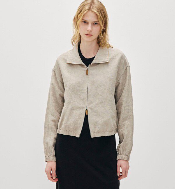 JAMES PERSE「リネントラックジャケット WLAL2690」|ブルゾン・スタジャン|