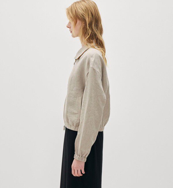 JAMES PERSE「リネントラックジャケット WLAL2690」|ブルゾン・スタジャン|