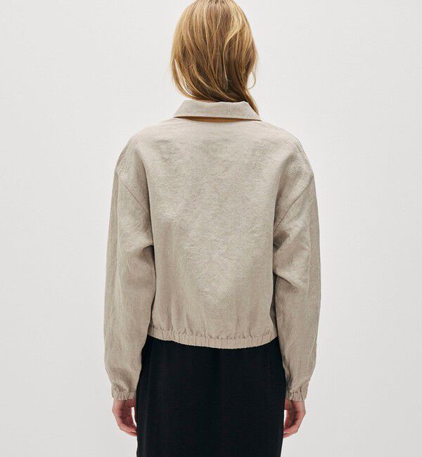 JAMES PERSE「リネントラックジャケット WLAL2690」|ブルゾン・スタジャン|