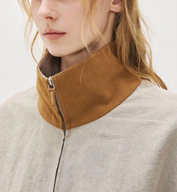 JAMES PERSE「リネントラックジャケット WLAL2690」|ブルゾン・スタジャン|