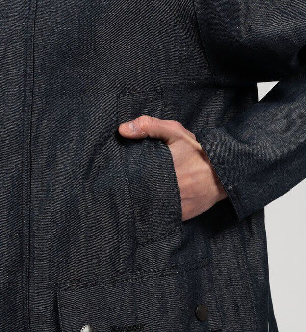 TOMORROWLAND MENS「【別注】Barbour Classic BEDALE ウールリネン ブルゾン DORMEUIL」|ブルゾン・スタジャン|