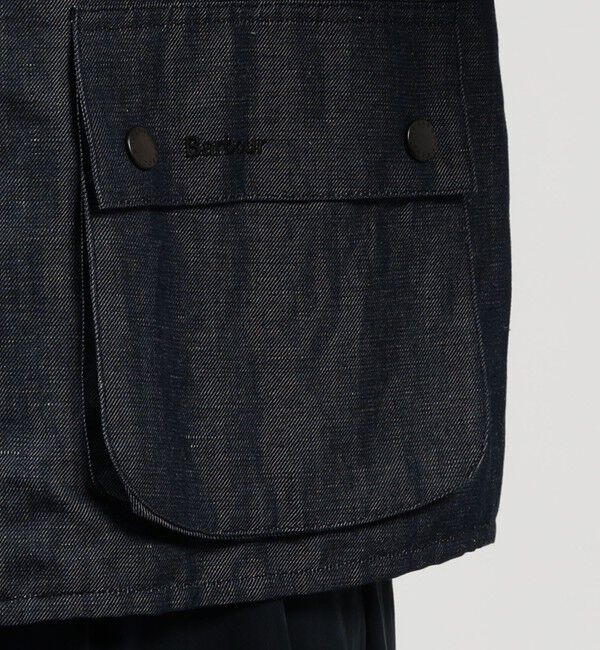 TOMORROWLAND MENS「【別注】Barbour Classic BEDALE ウールリネン ブルゾン DORMEUIL」|ブルゾン・スタジャン|