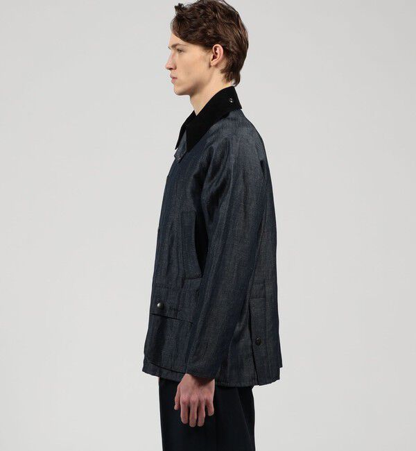 TOMORROWLAND MENS「【別注】Barbour Classic BEDALE ウールリネン ブルゾン DORMEUIL」|ブルゾン・スタジャン|