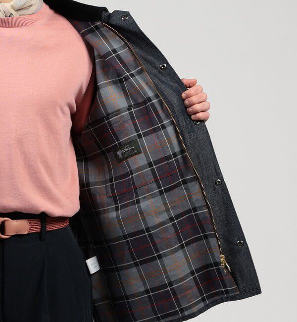 TOMORROWLAND MENS「【別注】Barbour Classic BEDALE ウールリネン ブルゾン DORMEUIL」|ブルゾン・スタジャン|