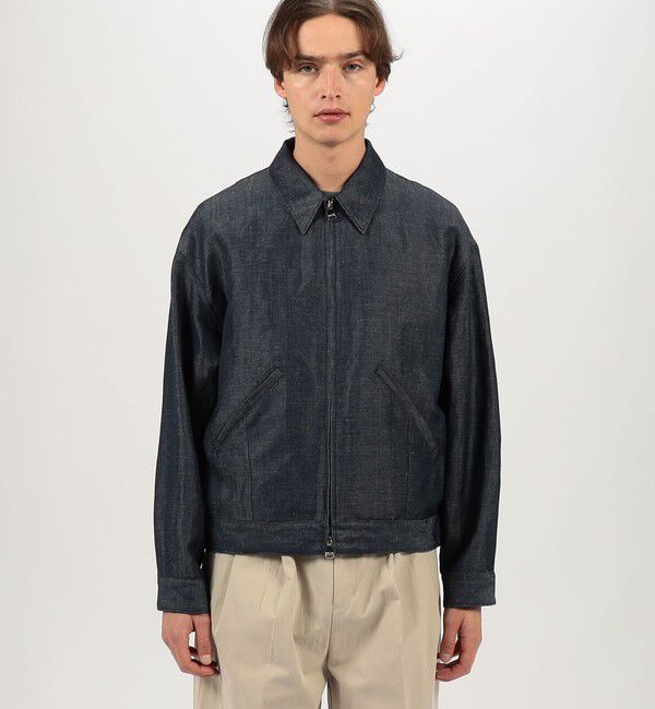 TOMORROWLAND MENS「【別注】VALSTAR リネンウール ブルゾン DORMEUIL」|ブルゾン・スタジャン|