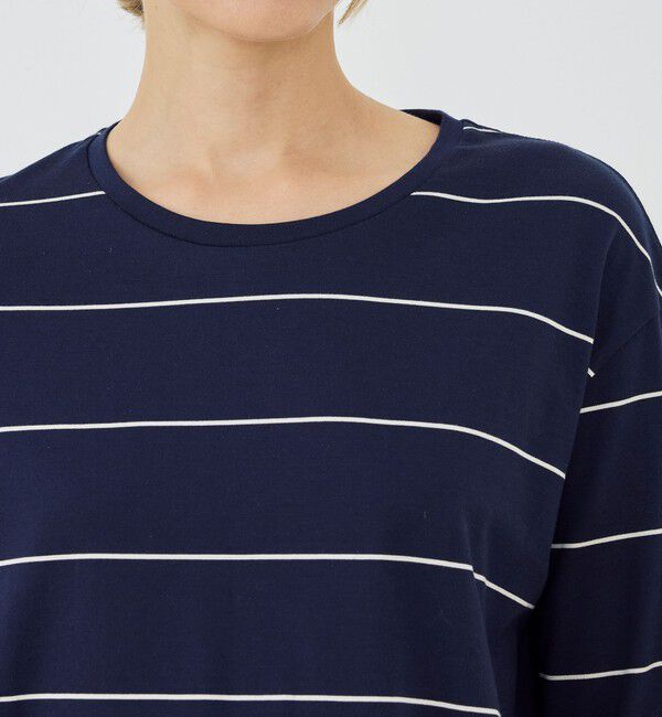 GALERIE VIE「ファインコットン クルーネックプルオーバー」|Tシャツ・カットソー|