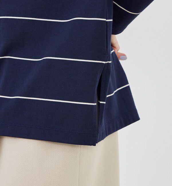 GALERIE VIE「ファインコットン クルーネックプルオーバー」|Tシャツ・カットソー|