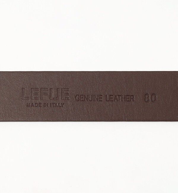 TOMORROWLAND GOODS「LEFIJE ROUND レザーベルト」|ベルト|