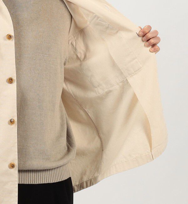 TOMORROWLAND MENS「【WEB先行予約・別注】GUY ROVER コットン オーバーシャツ」|ブルゾン・スタジャン|