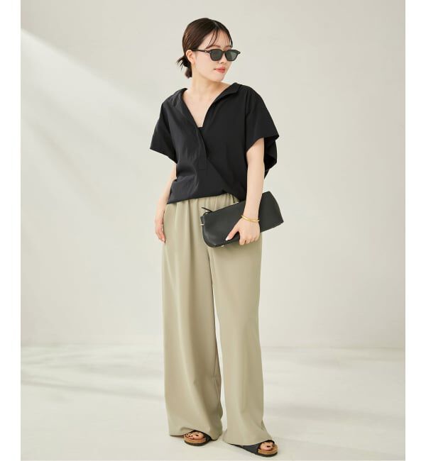Plage「《追加》Dry Twill Relax パンツ 2」|スラックス|