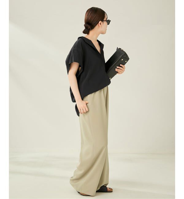 Plage「《追加》Dry Twill Relax パンツ 2」|スラックス|