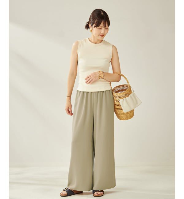 Plage「《追加》Dry Twill Relax パンツ 2」|スラックス|