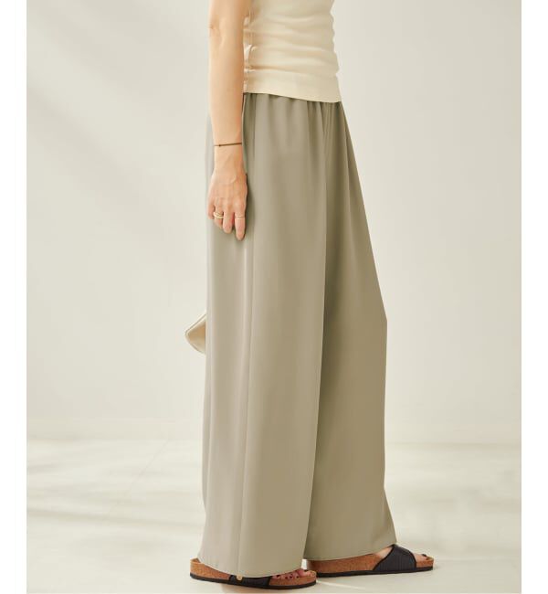 Plage「《追加》Dry Twill Relax パンツ 2」|スラックス|