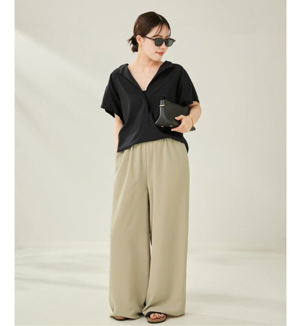 Plage「《追加》Dry Twill Relax パンツ 2」|スラックス|