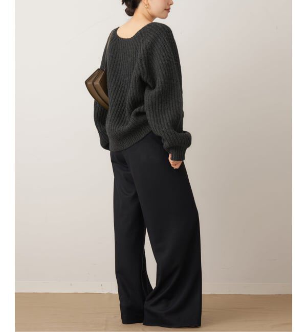 Plage「MY_wool fit パンツ」|スラックス|