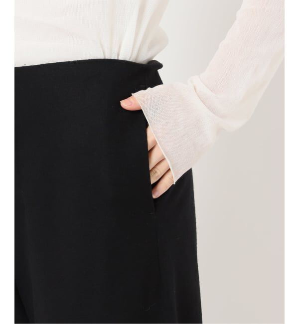 Plage「MY_wool fit パンツ」|スラックス|