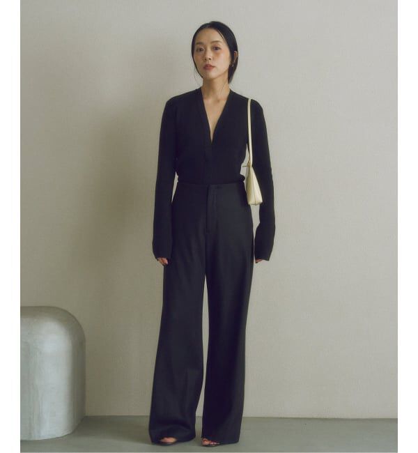 Plage「MY_wool fit パンツ」|スラックス|