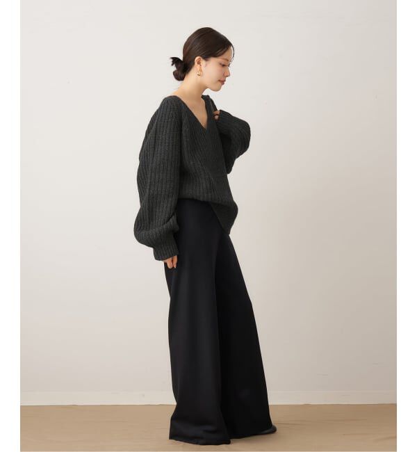 Plage「MY_wool fit パンツ」|スラックス|