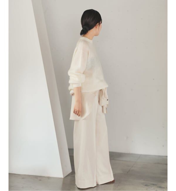 Plage「Pin stripe パンツ」|スラックス|