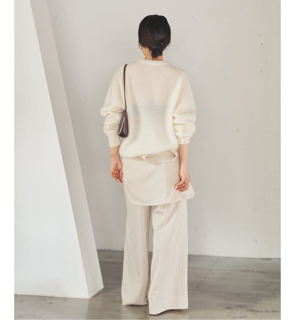 Plage「Pin stripe パンツ」|スラックス|