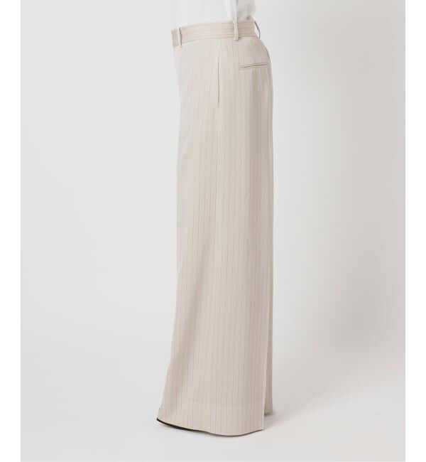Plage「Pin stripe パンツ」|スラックス|
