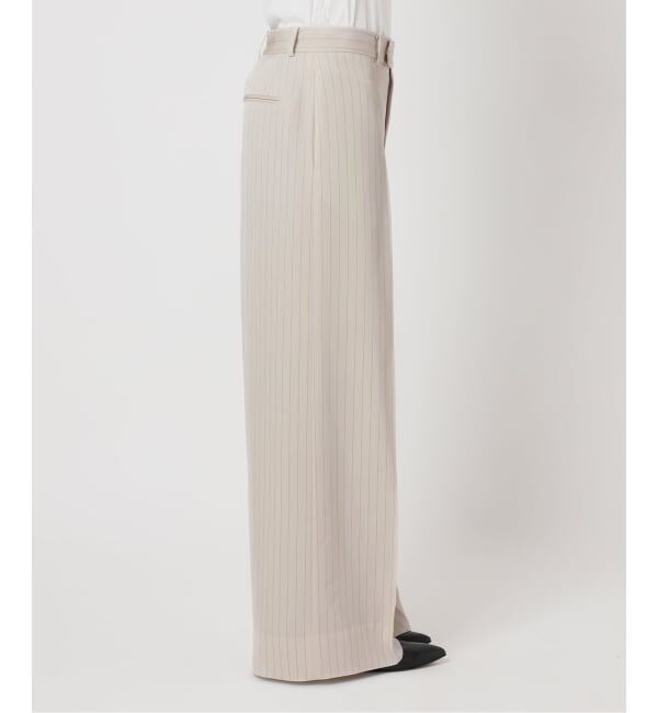 Plage「Pin stripe パンツ」|スラックス|