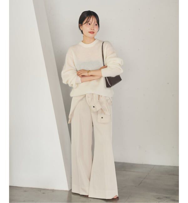 Plage「Pin stripe パンツ」|スラックス|