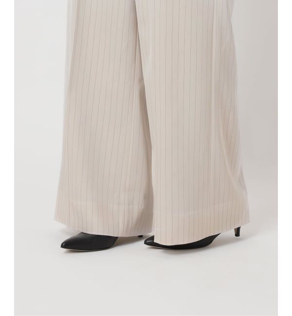 Plage「Pin stripe パンツ」|スラックス|