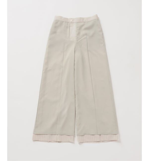 Plage「Pin stripe パンツ」|スラックス|