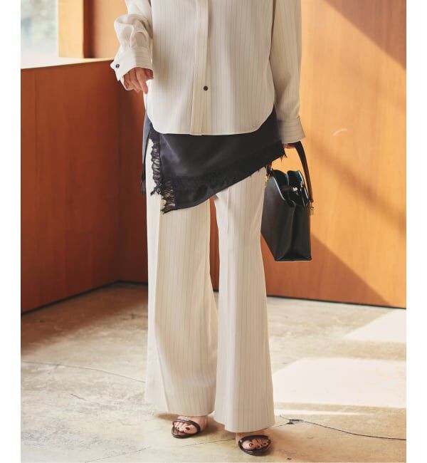 Plage「Pin stripe パンツ」|スラックス|