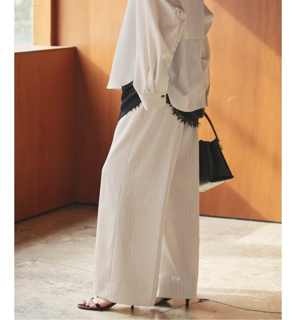 Plage「Pin stripe パンツ」|スラックス|