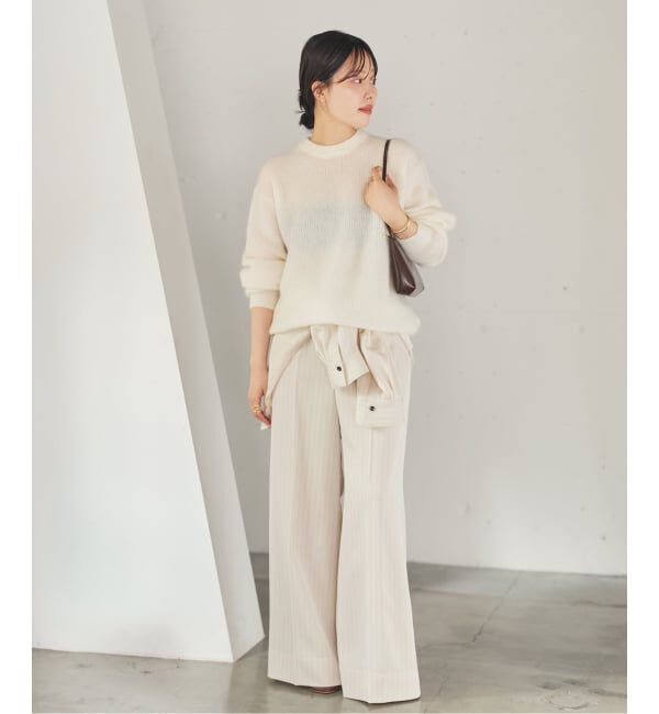 Plage「Pin stripe パンツ」|スラックス|