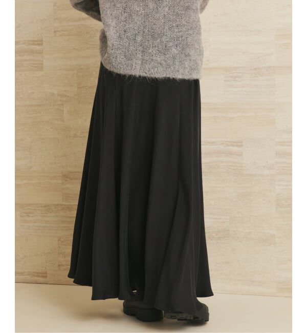 Plage「《追加》Washable Fibril ロングスカート 5」|スカート|