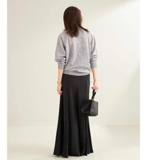 Plage「《追加》Washable Fibril ロングスカート 5」|スカート|